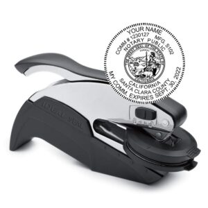Notary Course Online Trodat Notary Embosser 970041 Black With Bag
