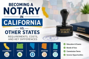becoming a notary in California