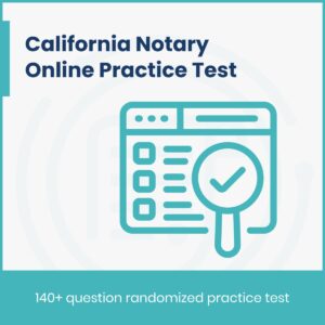 California Notary Practice Test