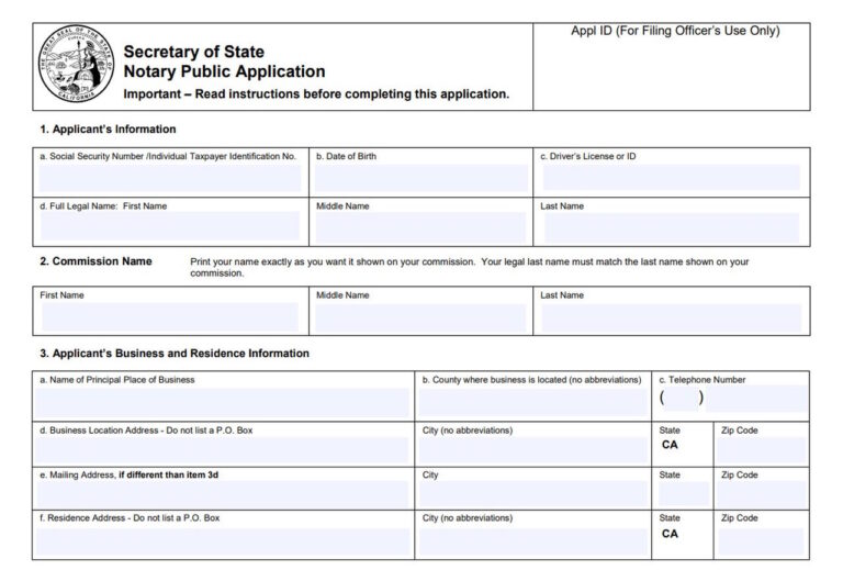 5 Steps To Renew a Notary Public Commission in California