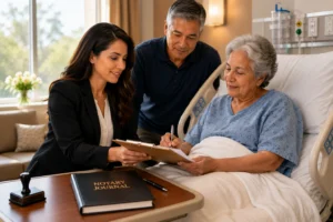Patients Need Patience: Notarizations in Healthcare and Hospital Settings