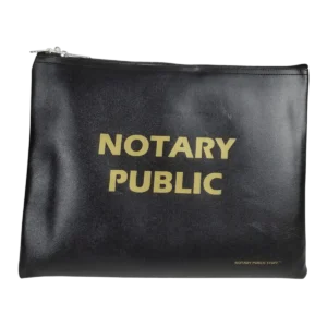 Large Notary Supplies Bag (Black)
