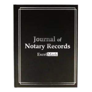 Notary Course Online Premium Hard Cover Notary Journal